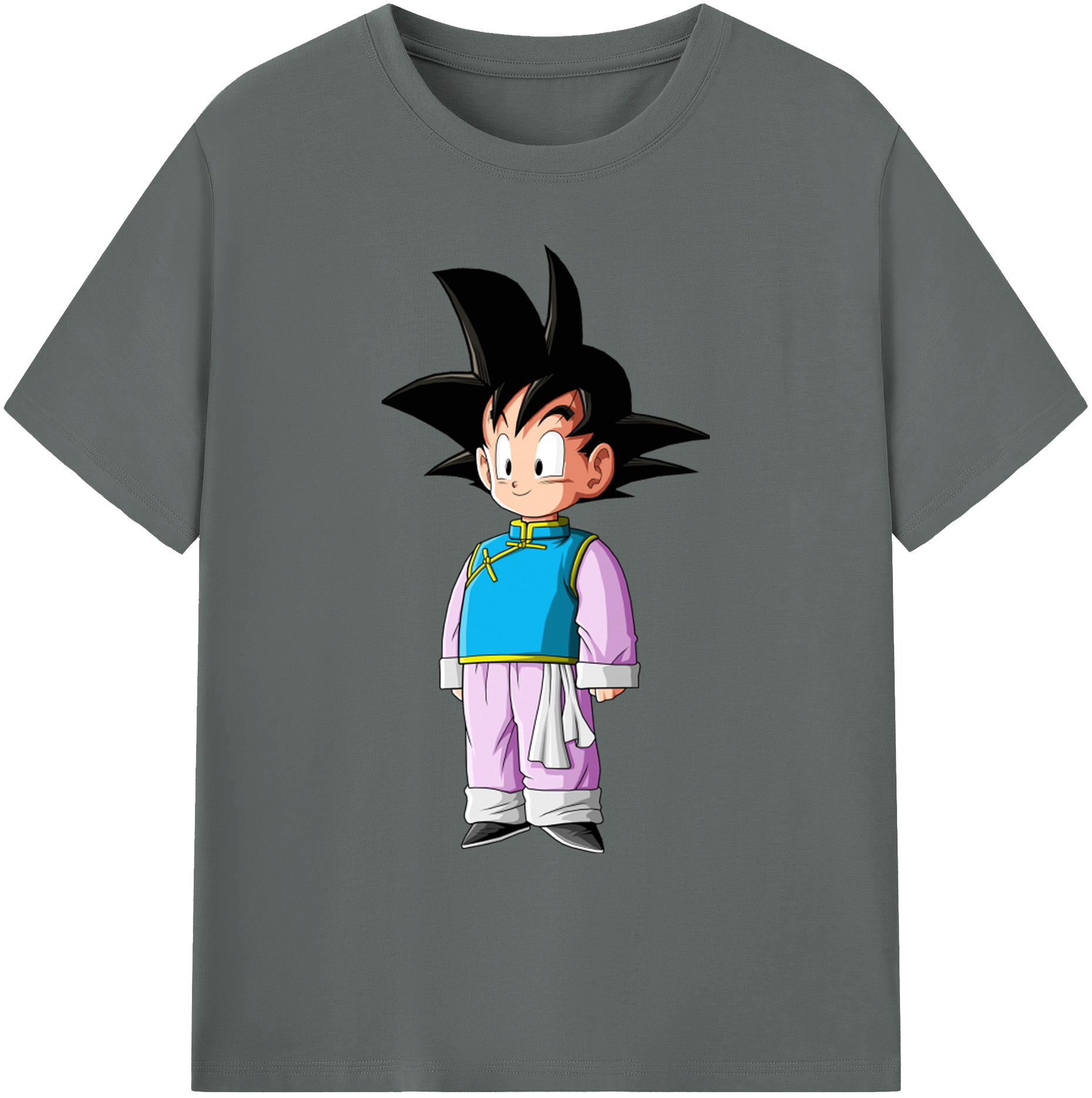 （画像用） ドラゴンボール 孫悟空（そん ごくう）Son Goku カカロット DRAGON BALL Kakarotto 綿100％ メンズ半袖Tシャツ｜肌触りやわらか＆通気性